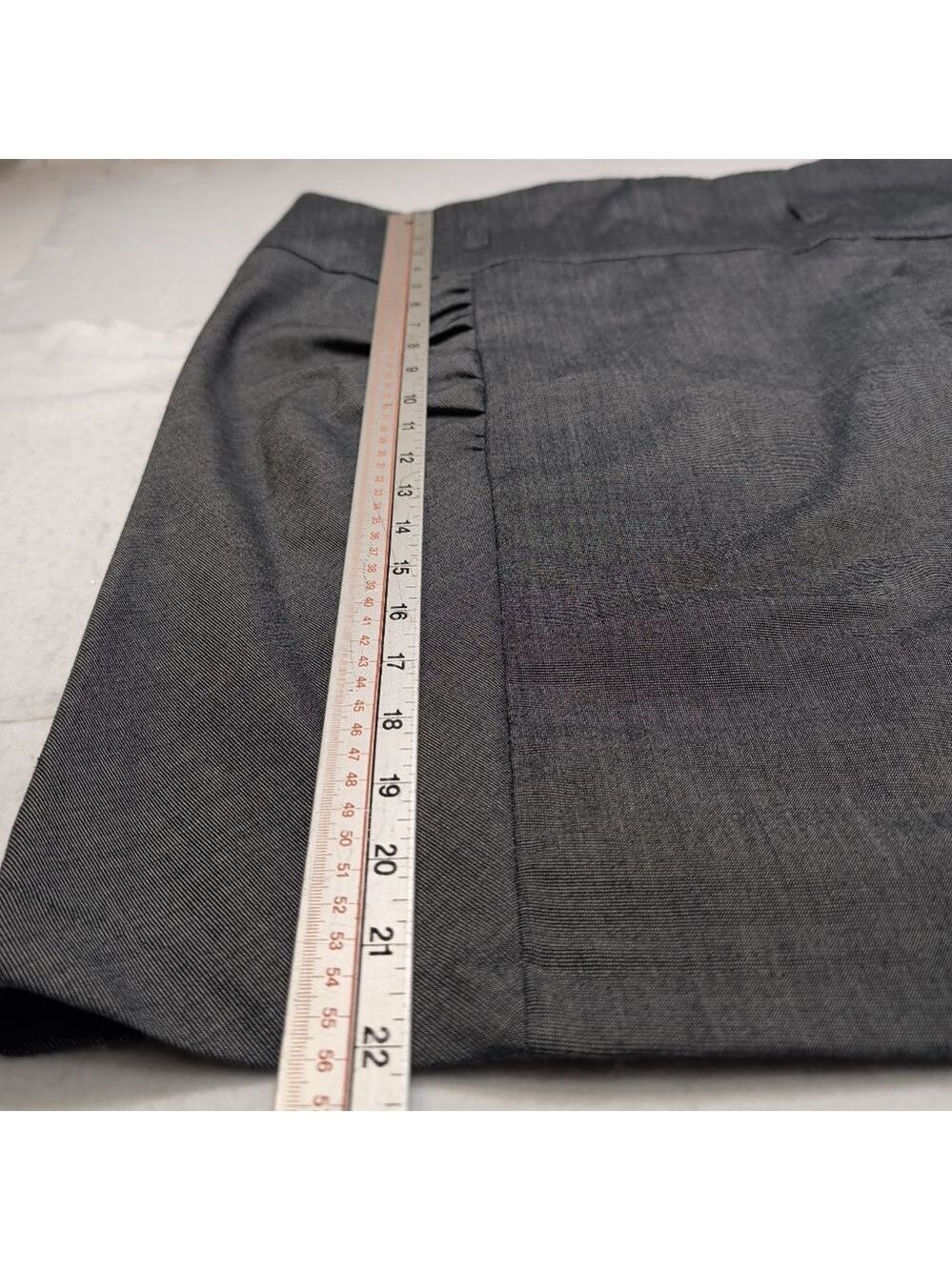 Women's Heart Soul Gray Pencil Skirt Juniors 13 - Picture 6 of 9